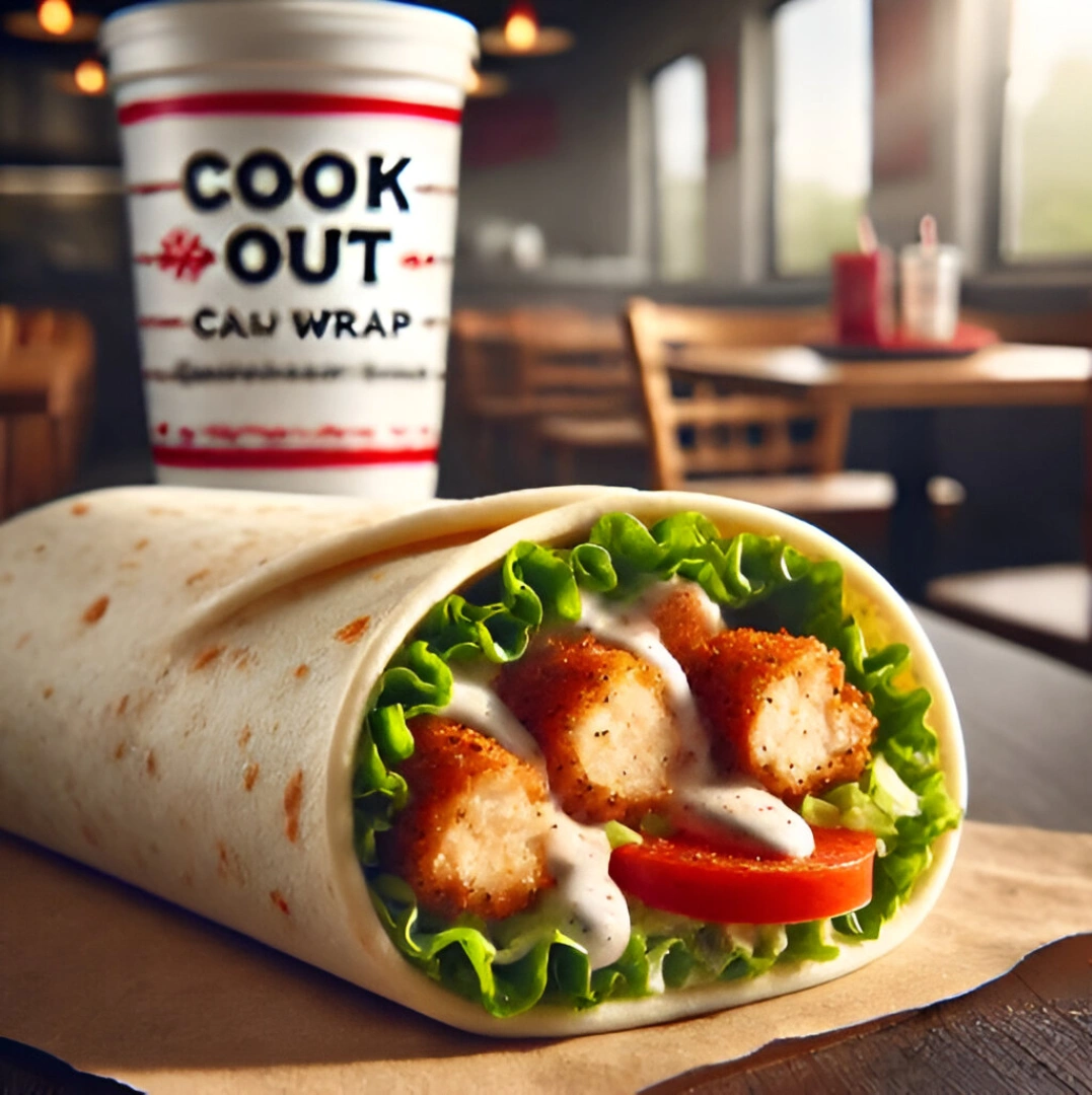 Cookout Cajun Wrap Price, Nutrition, Allergen 2026