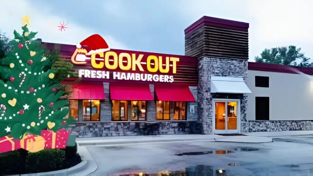 Is Cook Out Open on Christmas